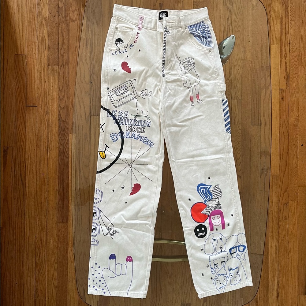 BDG Print Jeans